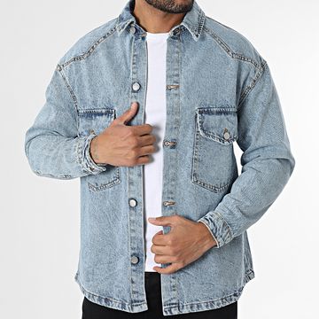 Uniplay - Sobrecamisa vaquera azul