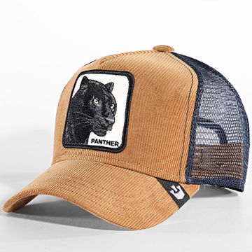 Goorin Bros - Gorra Panther Trucker Camel Azul Marino