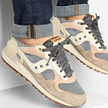 Saucony - Baskets Shadow 5000 Gris Oscuro Arena