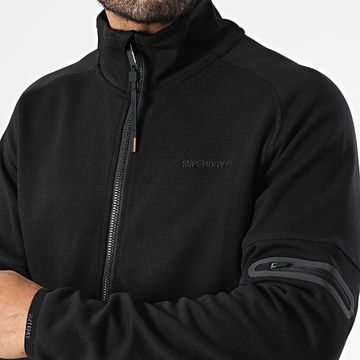 Superdry - M2013742A Chaqueta Tech Logo Zip Negra