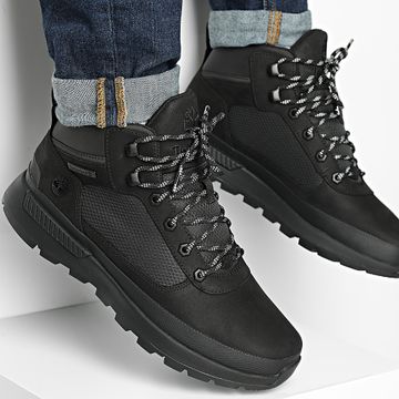 Timberland - Botas Field Trekker Mid Lace A6DPS Negro Nubuck Negro
