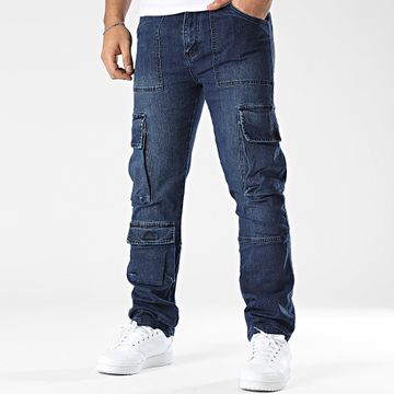 MTX - Pantalones Cargo azules