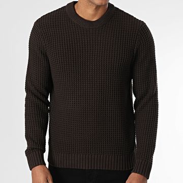 Jack And Jones - Jersey de punto Ozion Marrón