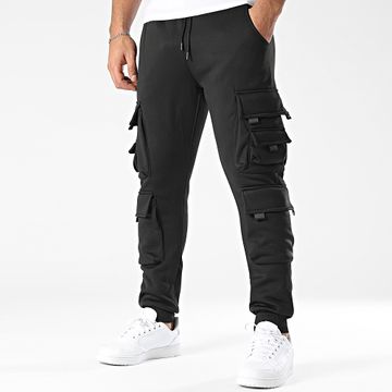 MTX - Pantalones cargo negros