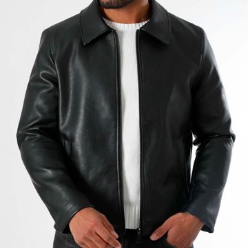 LBO - Chaqueta de piel sintética 1453 Negro