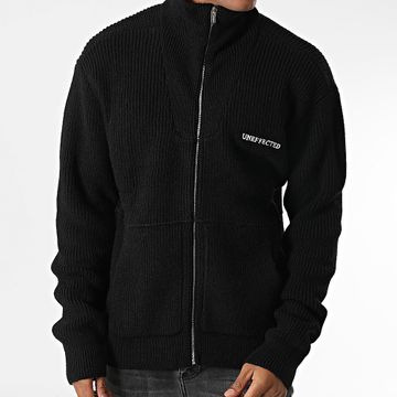 Classic Series - Chaleco negro con cremallera