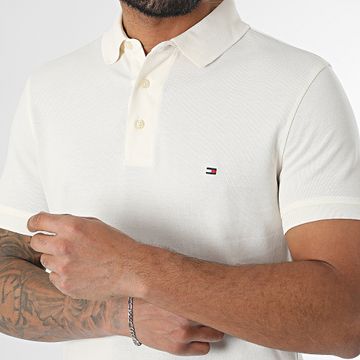 Tommy Hilfiger - Polo Manga Corta Slim 1985 7771 Beige