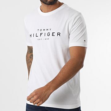 Tommy Hilfiger - Tee Shirt Big Hilfiger 7448 Blanco