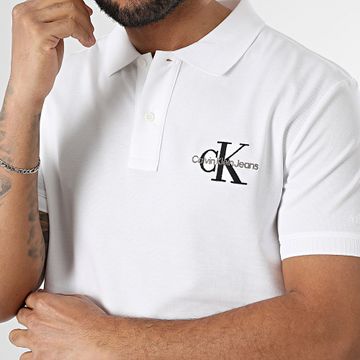 Calvin Klein - Polo Manga Corta 5664 Blanco