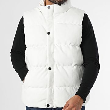 Classic Series - Chaqueta de pluma sin mangas Blanca