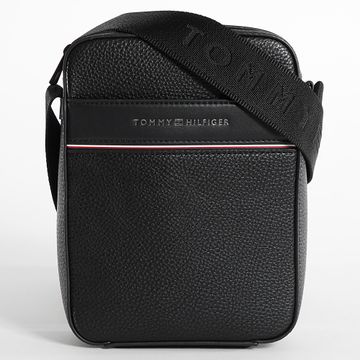 Tommy Hilfiger - Corp Mini Bolsa Reporter 3303 Negra