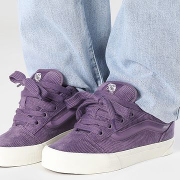 Vans - Mujer Zapatillas Knu Skool CRPCIF1 Corduroy Grape Jam
