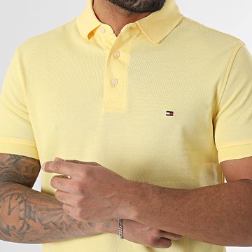 Tommy Hilfiger - Polo Manga Corta Slim 1985 7771 Amarillo