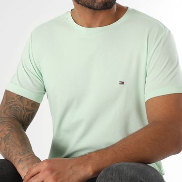 Tommy Hilfiger - Slim Stretch Tee Shirt 0800 Verde claro