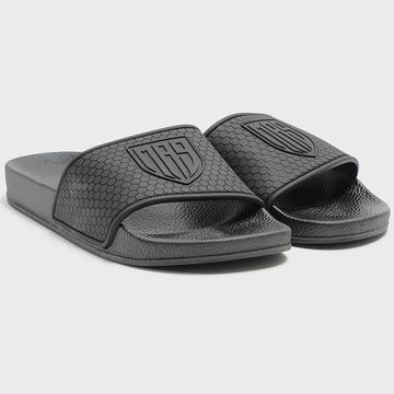 MA9 Mafia Nueve - Logo Blason Chanclas negras