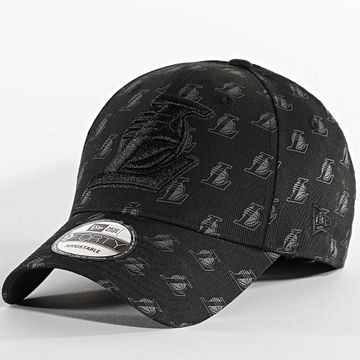 New Era - Los Angeles Lakers 9Forty Gorra Monograma 60580847 Negro