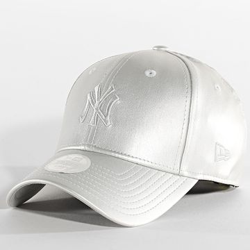 New Era - Mujer 9Forty Midi Pu NY Cap 60580745 Plata
