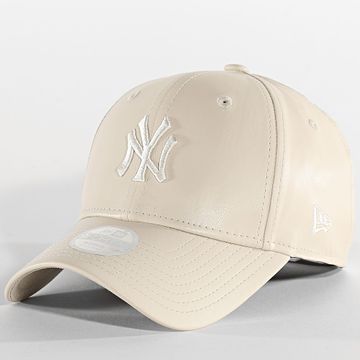 New Era - Mujer 9Forty Midi Pu NY Cap 60580746 Beige