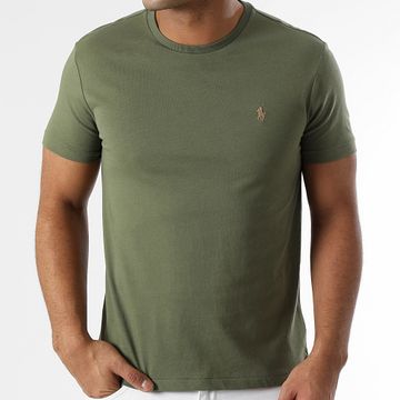 Polo Ralph Lauren - Camiseta Original Player Custom Slim Fit Caqui Verde