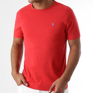 Polo Ralph Lauren - Camiseta Original Player Custom Slim Fit Roja