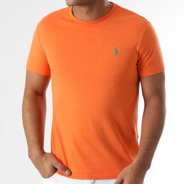 Polo Ralph Lauren - Camiseta Original Player Custom Slim Fit Naranja