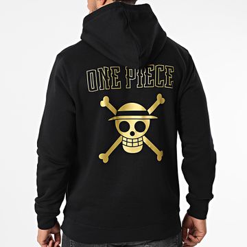 One Piece - Sudadera con capucha Hybrid Negro Oro