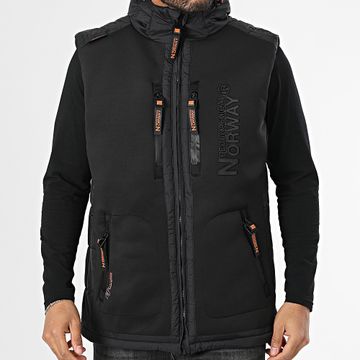Geographical Norway - Abrigo sin mangas Vitchwood Negro