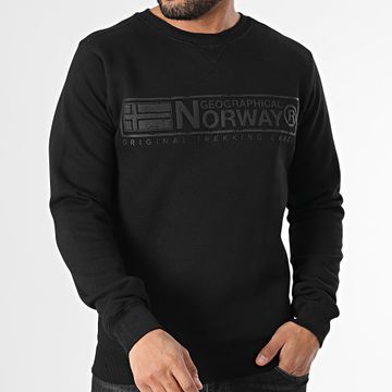 Geographical Norway - Gantoine Sudadera cuello redondo Negro