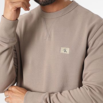 Calvin Klein - Sudadera de cuello redondo 7115 Taupe