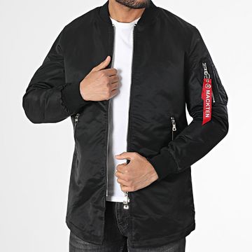 Mackten - Chaqueta larga negra
