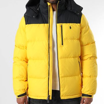 Polo Ralph Lauren - Chaqueta con capucha Original Player Amarillo Negro
