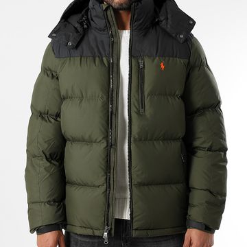Polo Ralph Lauren - Chaqueta con capucha Original Player Caqui Verde Negro