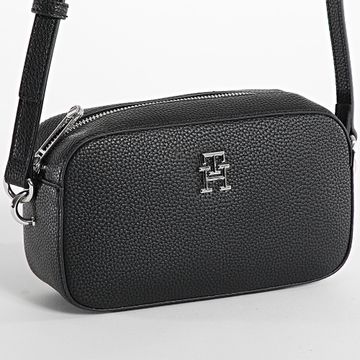 Tommy Hilfiger - Bolso Cámara Emblema Mujer 5179 Negro