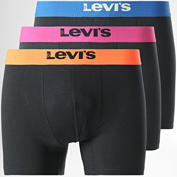 Levi's - Lote de 3 calzoncillos bóxer 701229547 Negro