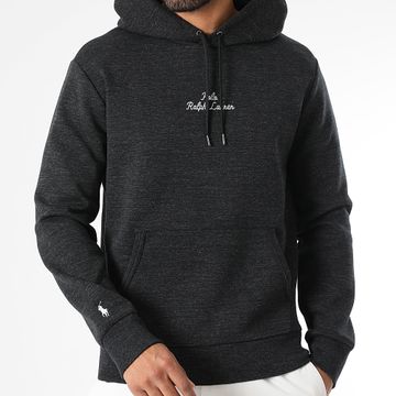 Polo Ralph Lauren - Logo Embroidery Sudadera con capucha Heather Negro