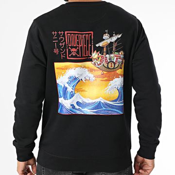 One Piece - Kanagawa Sudadera de cuello redondo Negro