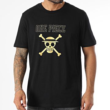 One Piece - Oversize Tee Shirt Large Hybrid 2 Negro Oro