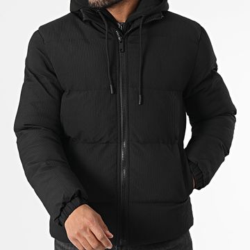 KZR - Chaqueta negra con capucha