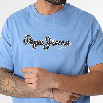 Pepe Jeans - Camiseta Dorian PM509721 Azul claro