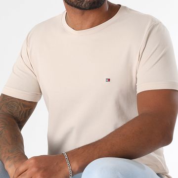 Tommy Hilfiger - Slim Stretch Tee Shirt 0800 Beige