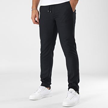 Mackten - Pantalones chinos azul marino