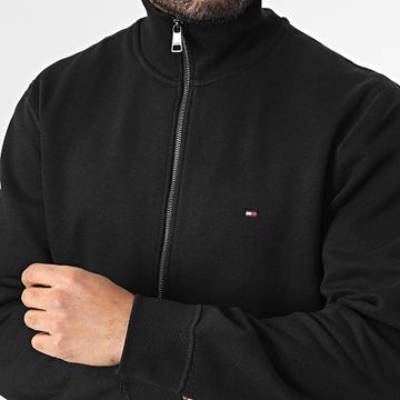 Tommy Hilfiger - Sudadera con cremallera Essential Fleece 8083 Negro