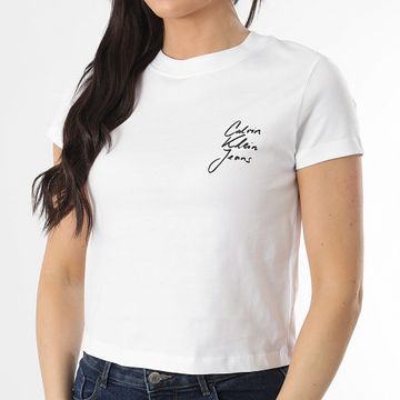 Calvin Klein - Camiseta mujer 4984 Blanca