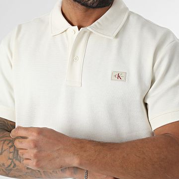 Calvin Klein - Polo de manga corta 7040 Beige claro