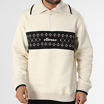 Ellesse - Sheridan SHY21417 Sudadera de cuello alto con cremallera beige