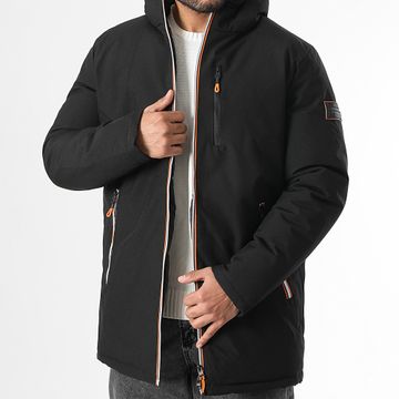 Geographical Norway - Parka con capucha Cassim Negro