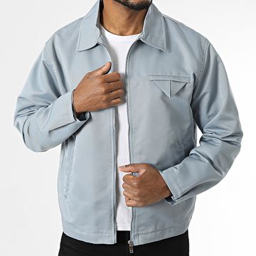 Ikao - Chaqueta con cremallera azul claro