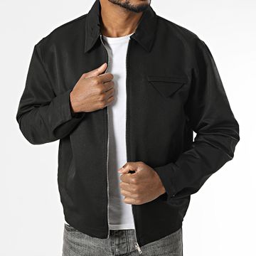 Ikao - Chaqueta negra con cremallera