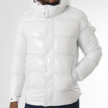 KZR - Chaqueta blanca con capucha
