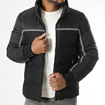 KZR - Chaqueta negra con capucha